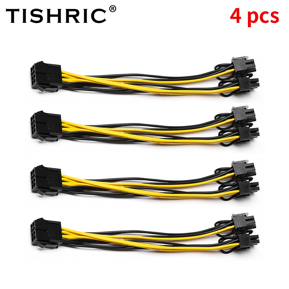 TISHRIC-1  10PCS PCI-e 8 - 8  6 + 2   ..